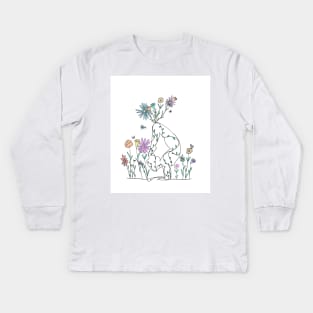 I am a force of nature Kids Long Sleeve T-Shirt